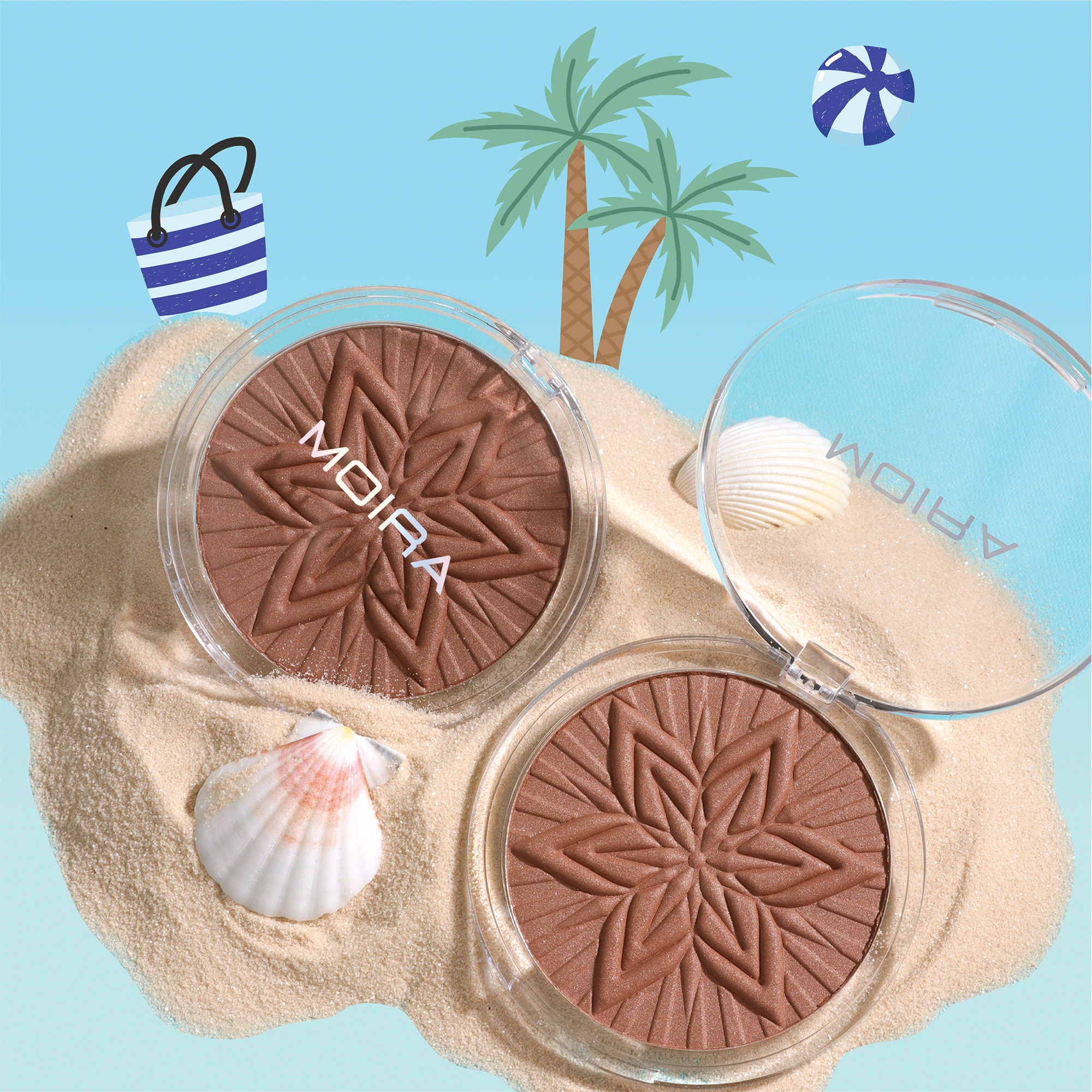 Sun Glow Face & Body Bronzer - 004 Tan Lines - Natural Looking Sun-Kissed Glow for Face & Body - Perfect for Beach, Pool & Summer Tanning