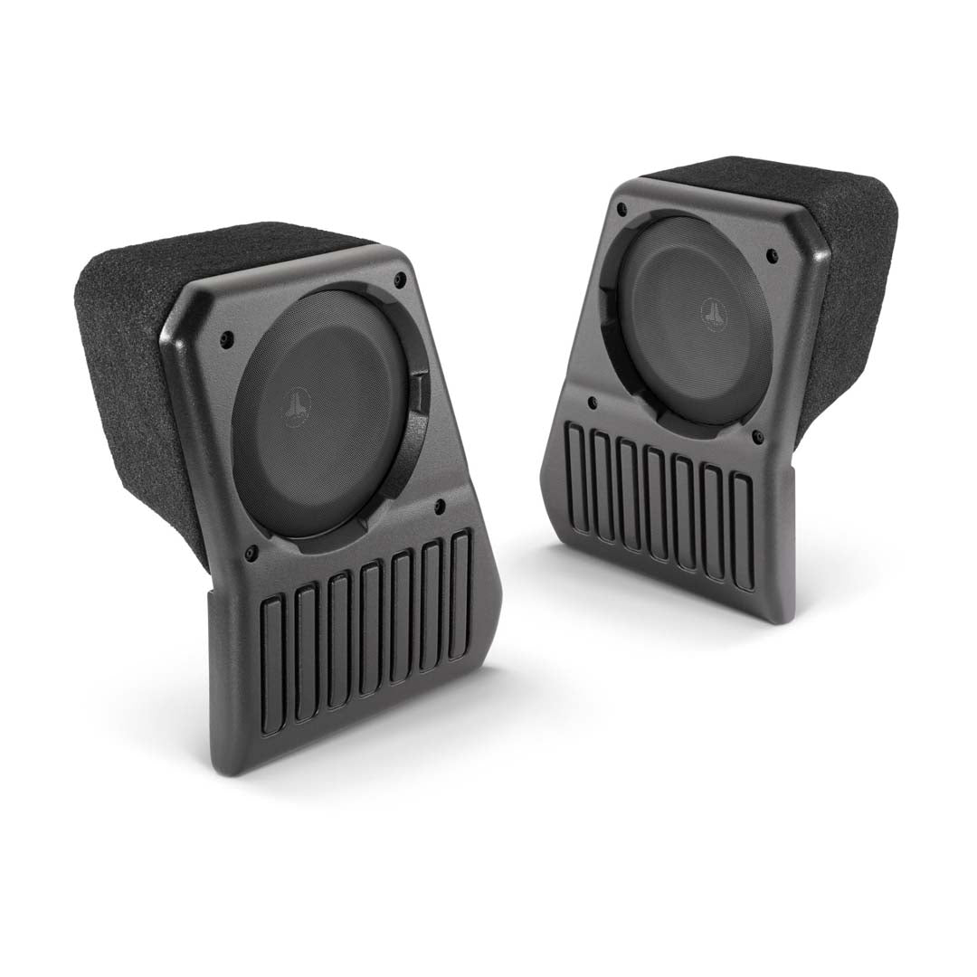 JL Audio SB J JL4DPAS/10TW1 2 Stealthbox Subwoofer Enclosure for 2018+ Jeep Wrangler Unlimited (Passenger Side) - Premium Car Audio Upgrade for Enhanced Bass Performance | Perfect for Off-Road Adventures & Music Enthusiasts
