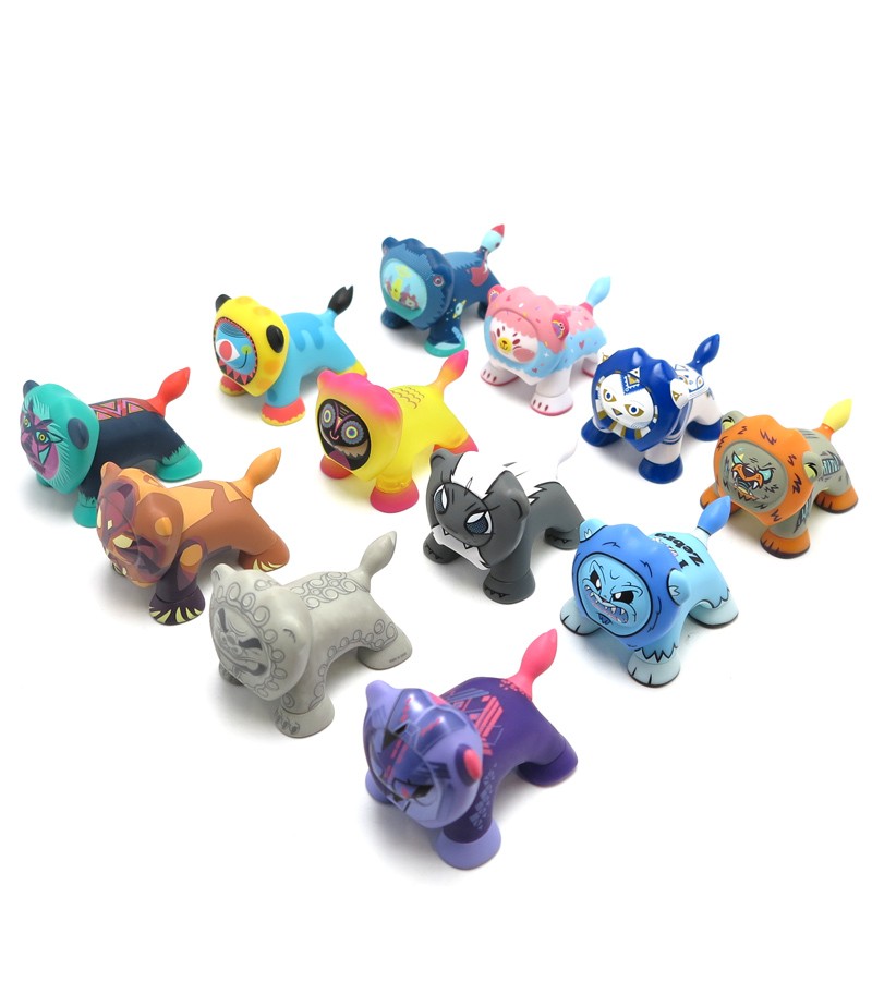 Léo'z Series 3 Complete Set of 12 Unique Designs - Perfect for Home Decor, Gift Giving, and Art Collectors