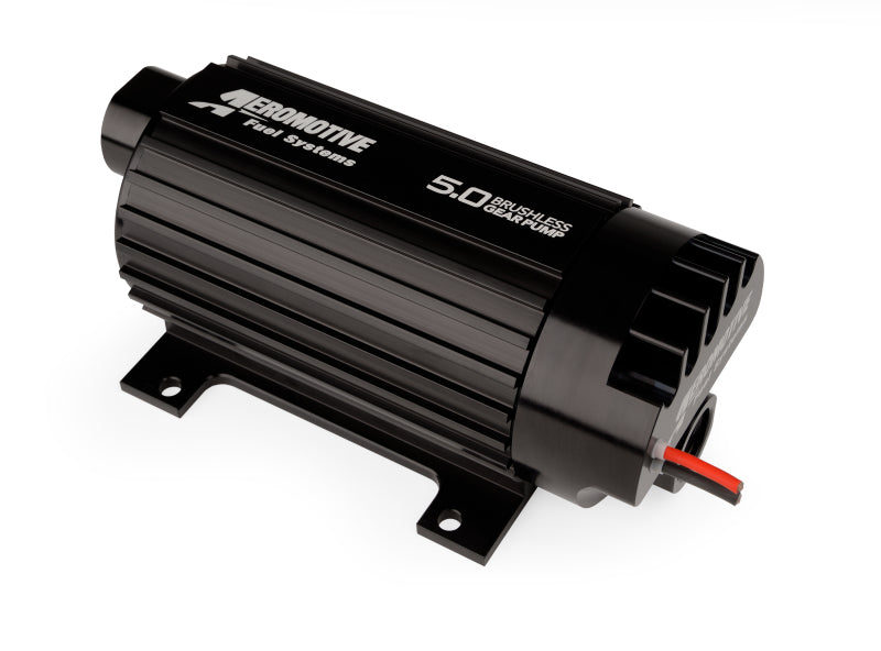 Aeromotive Brushless Spur Gear Fuel Pump with TVS Controller - Inline 5 GPM High Performance Fuel Pump for Racing, Off-Road & High-Performance Vehicles
