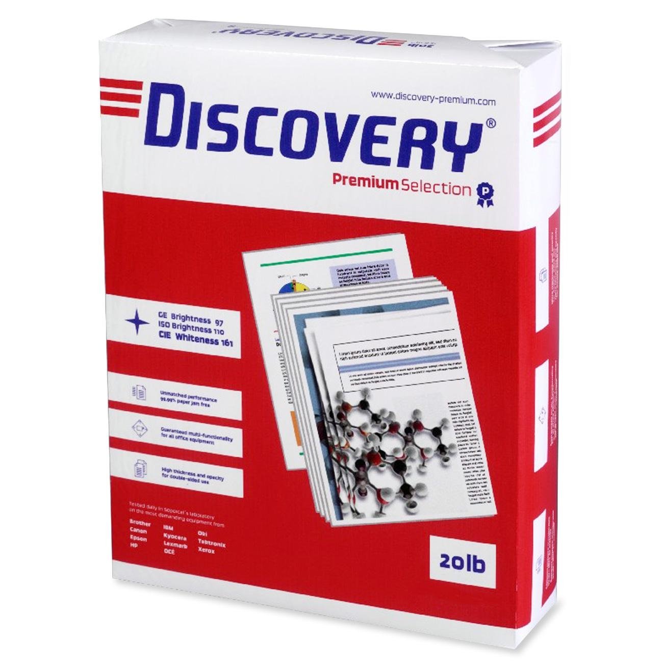 Discovery Premium Selection Laser & Inkjet Copy Paper - Multipurpose Printer Paper for Office, School, and Home Use