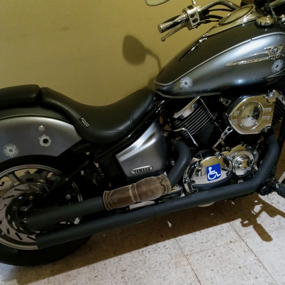 Titanium Exhaust Heat Shield 6x12