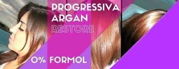 Argan Oil Keratin Hair Straightening Treatment - Brazilian Hair Repair System with Progressive Brush (2 L) - Formaldehyde Free for Smooth, Silky & Frizz-Free Hair at Home or Salon