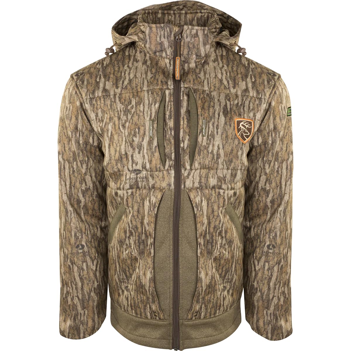 Drake Waterfowl Stand Hunter's Endurance Jacket with Agion Active XL Scent Control Technology - Waterproof Hunting Jacket for Men, Camo Outerwear with Odor Elimination - Ideal for Duck Hunting, Turkey Hunting & Outdoor Adventures