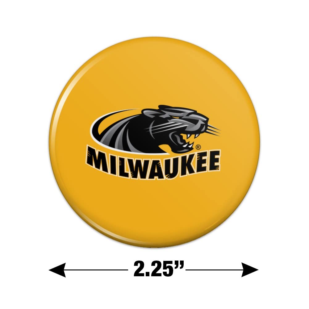 University of Wisconsin Milwaukee Official Logo Refrigerator Magnet - Decorative Kitchen Accessory for Fans & Alumni - Perfect for Lockers, Fridges & Office Spaces