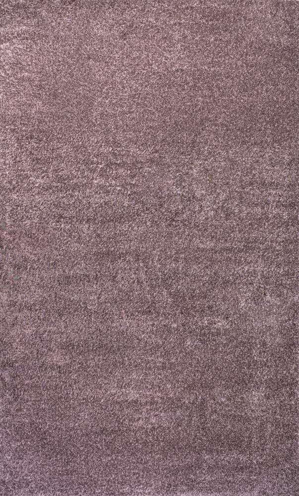 Haze Solid Low Pile Area Rug - Light Purple Soft Carpet for Living Room, Bedroom & Nursery | Non-Slip & Easy to Clean
