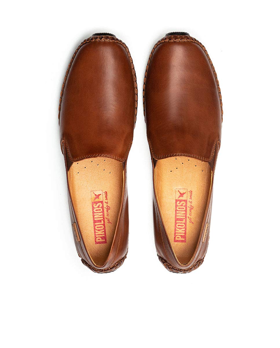 PIKOLINOS Men's Genuine Leather Loafers - Comfortable Slip-On Dress Shoes for Casual & Business Wear - Jerez Style for Office, Travel & Daily Use