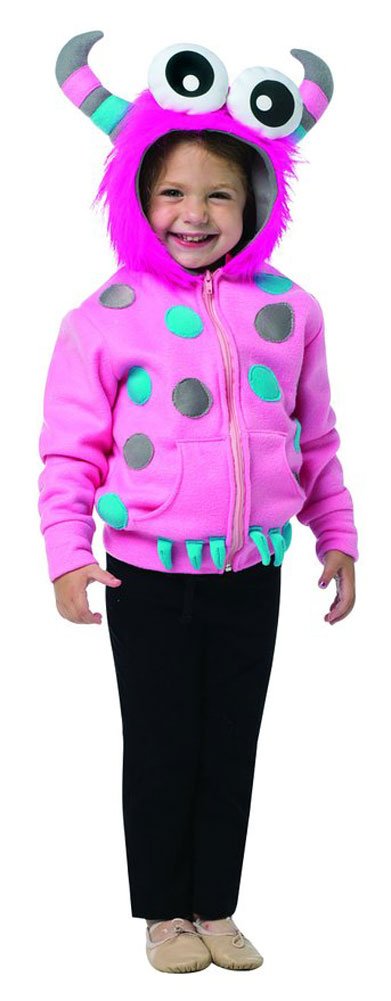 Rasta Imposta Kids Monster Hoodie - Fun & Spooky Costume for Halloween Parties, Dress-Up & Playtime