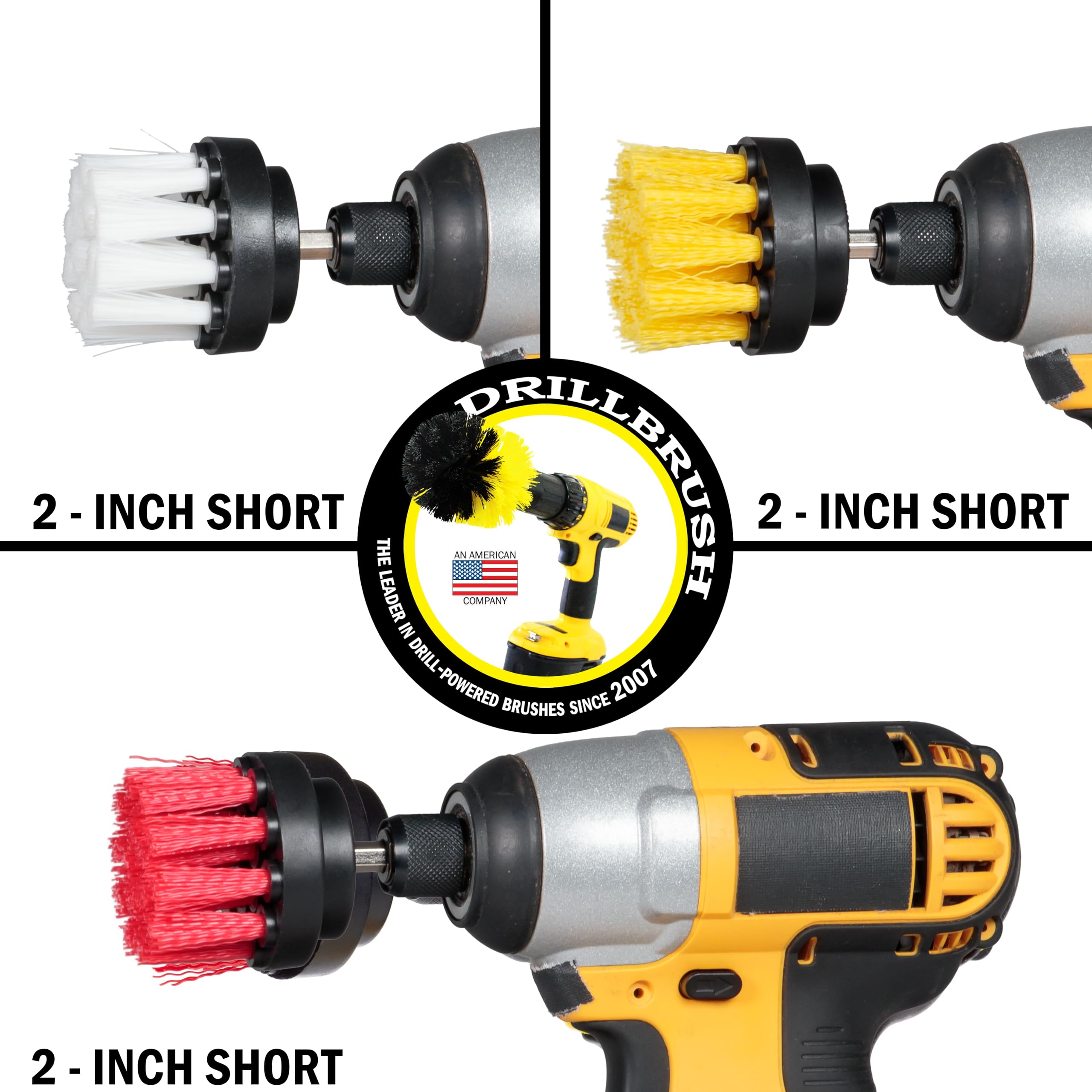 **Heavy-Duty Sink & Bathroom Scrub Brush - Multi-Surface Cleaning Brush with Hard Bristles for Bath Tubs, Faucets, Car Interiors & Rims - Power Scrubber for Deep Cleaning**    *(Perfect for Kitchen Sinks, Bathroom Tiles, Car Detailing & Tough Stains Removal)*