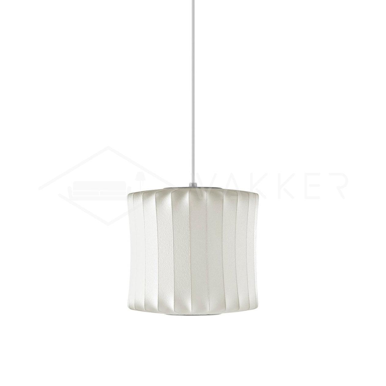 Handmade Bubble Mulberry Silk Pendant Light - Elegant Boho Chandelier for Bedroom, Living Room & Dining Room Decor | Natural Silk Shade with Soft Glow Lighting