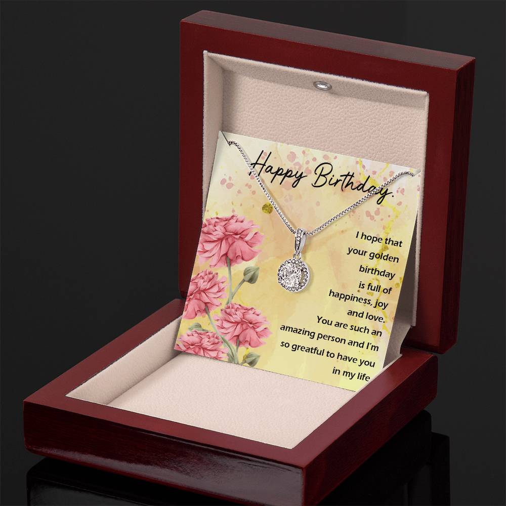 Birthday Gifts for Women - Personalized Necklace Jewelry with Message Card - Perfect Gift for Wife, Girlfriend, Best Friend - Great for Anniversaries, Valentine's Day & Special Occasions