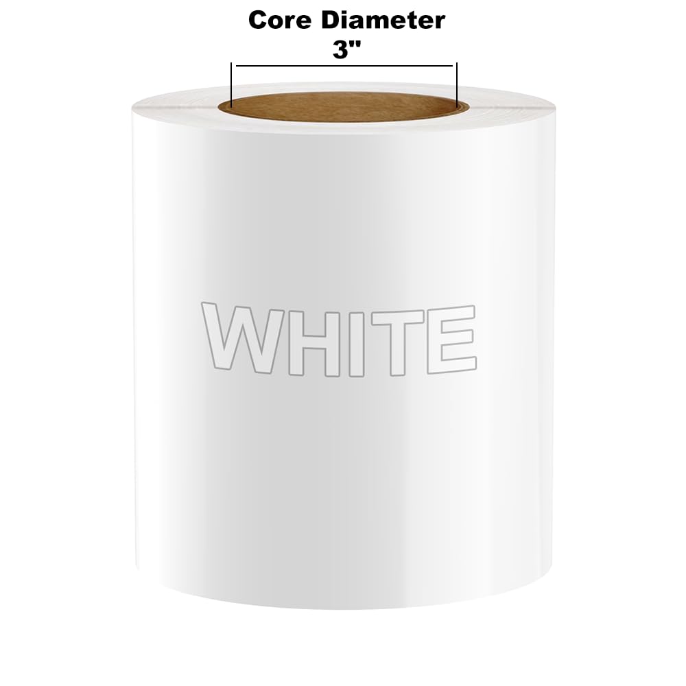 Kingston Premium White Vinyl Label Tape - 6