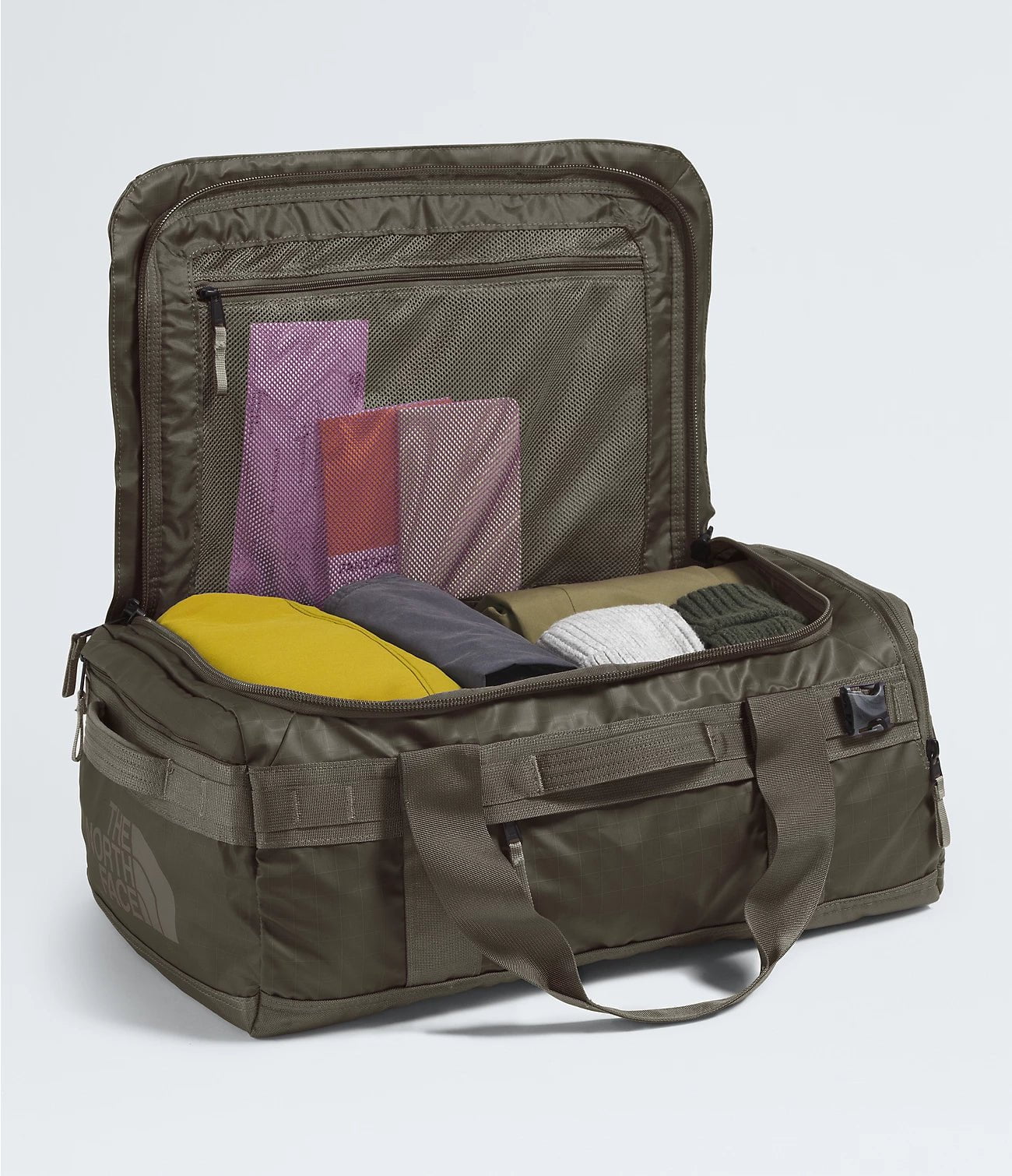 The North Face Base Camp Voyager Duffel Bag 42L - Waterproof Travel Duffel for Camping, Hiking & Outdoor Adventures
