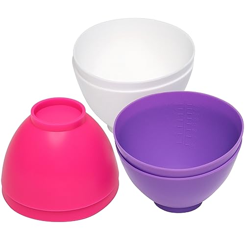 6 Large-Pink, Purple, White