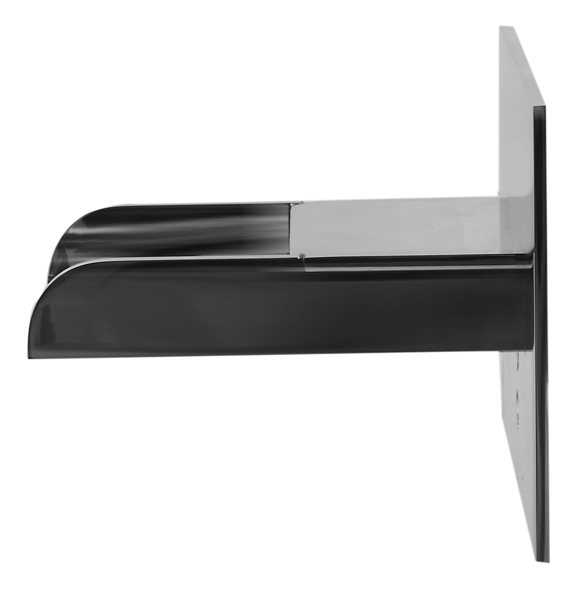ALFI AB5901-PC Waterfall Tub Filler Faucet - Polished Chrome Finish for Modern Bathroom - Perfect for Freestanding Bathtubs and Spa Retreats