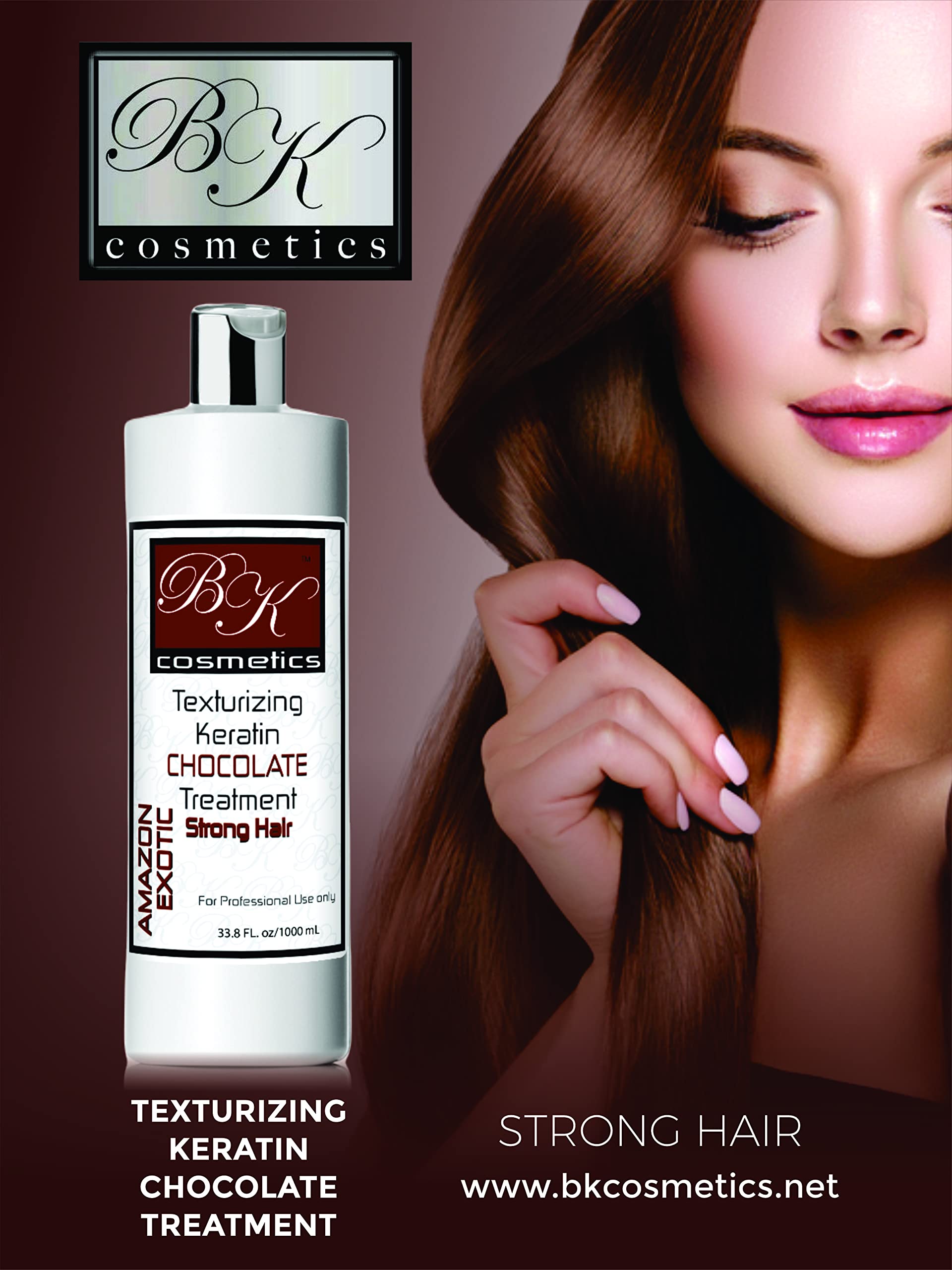 Keratin Chocolate Hair Treatment 33.8oz - Deep Conditioning for Damaged Hair