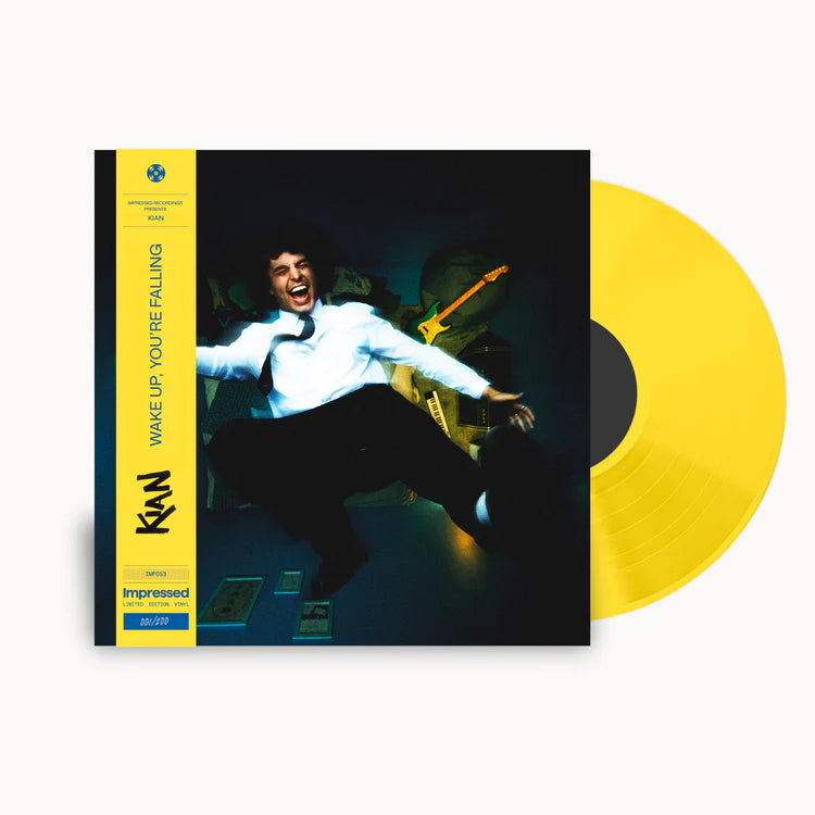 Kian - Wake Up, You're Falling - Limited Edition Clear Yellow Vinyl LP Record - Perfect for Music Collectors & Vinyl Enthusiasts