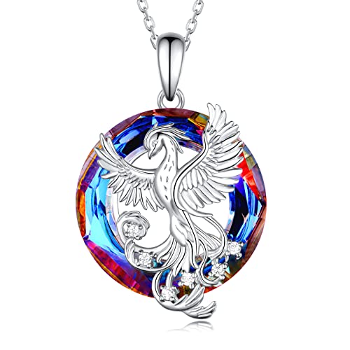 Crystals Phoenix Necklace