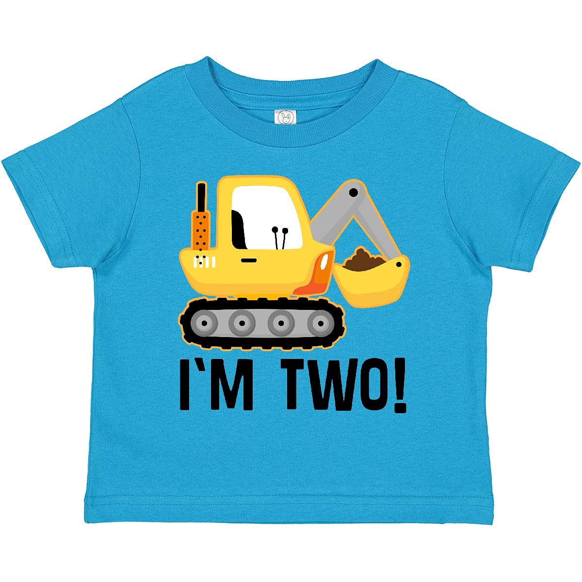 2nd Birthday Construction Truck Toddler T-Shirt for Boys | Cute Birthday Outfit for Toddlers | Perfect for Construction Theme Parties & Playdates