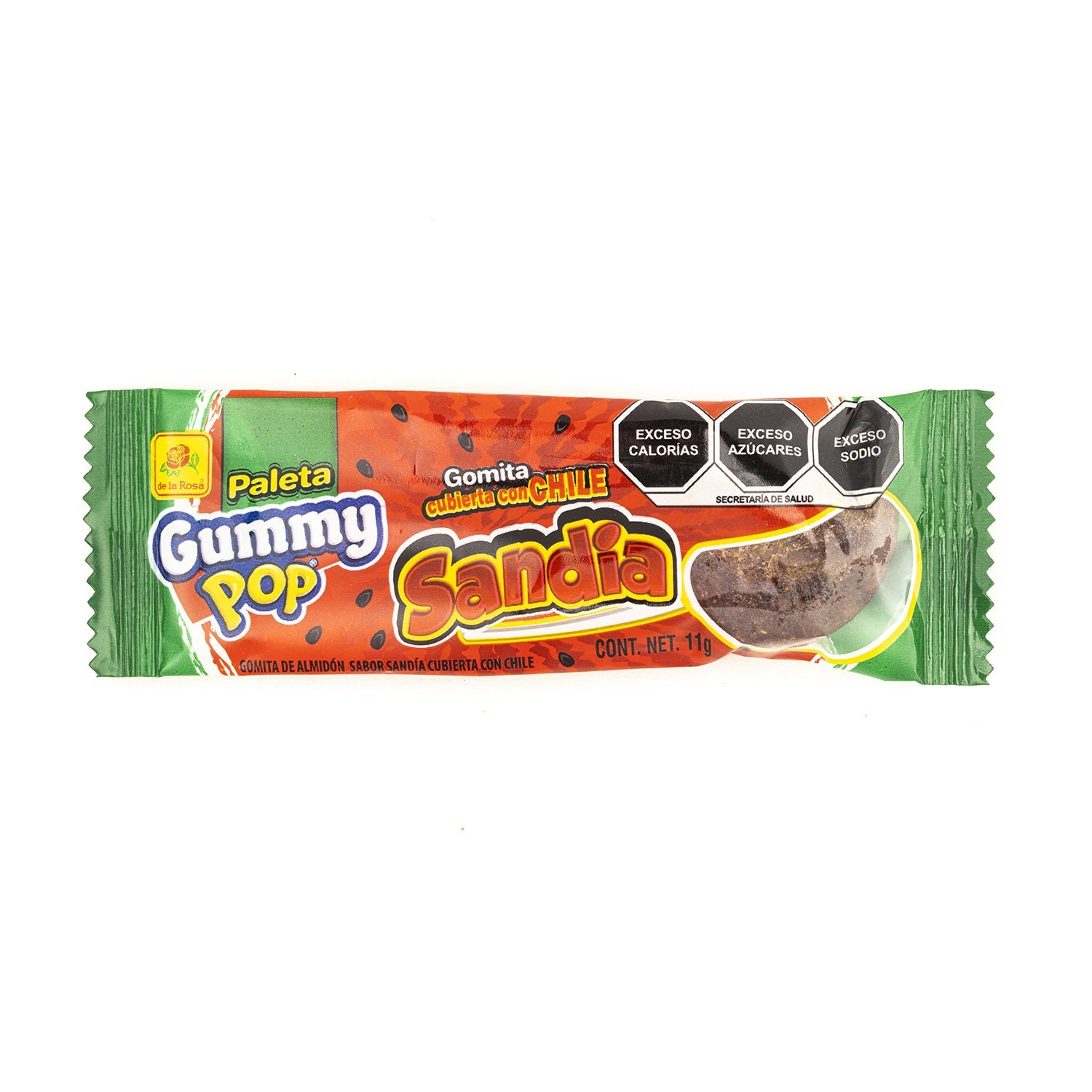 De La Rosa Watermelon Gummy Candy - 55 Count Bag | Sweet & Juicy Mexican Treat for Parties, Snacks & Gifting