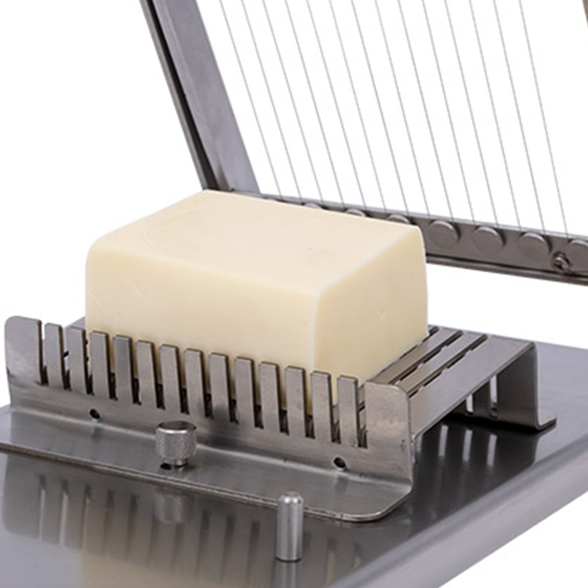 Cancan® Stainless Steel Cheese Slicer with Adjustable Thickness - Perfect for Kitchen, Charcuterie Boards & Cheese Platters