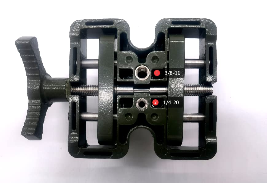 Gun Saddle Shooting Rest - Adjustable Rifle Cradle & Tripod Clamp for Primos Stick | Hunting Accessories for Stable Shooting (Outdoor Hunting, Target Practice, Long Range Shooting)