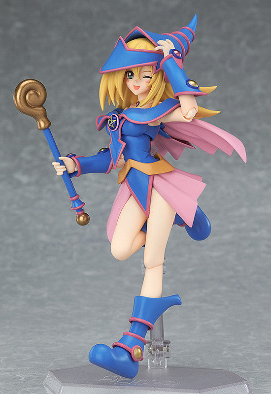 Figma #313 Dark Magician Girl Yu-Gi-Oh! Duel Monsters Action Figure - Collectible Anime Statue for Display & Gaming Enthusiasts