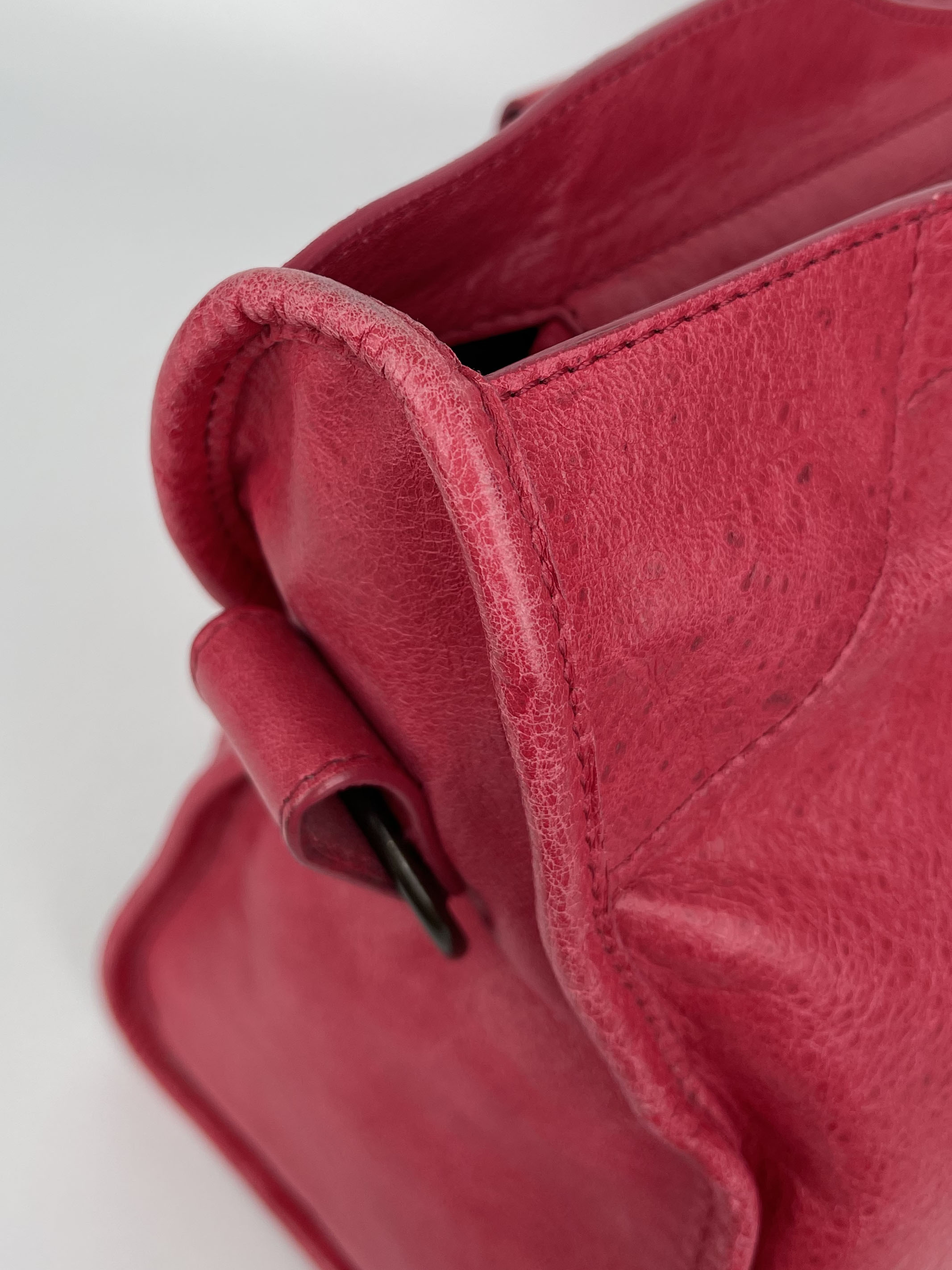 Balenciaga Medium Pink City Bag - Luxury Leather Handbag for Women | Perfect for Everyday Use, Work & Travel