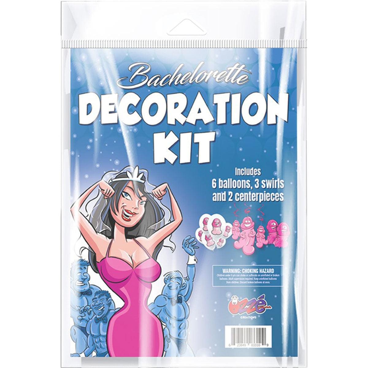 Bachelorette Party Decorations Kit - 11-Piece Set for Bridal Shower, Hen Party & Girls Night - Perfect for Bachelorette Party Decor, Photo Backdrops & Themed Events