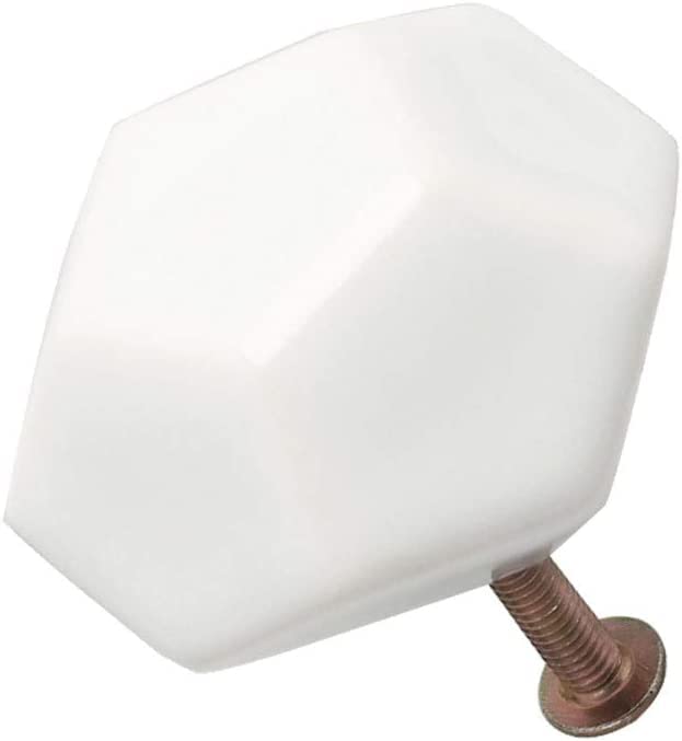 Vintage Ceramic Knobs - White Drawer Handles for Furniture & Cabinets - Home Decor Upgrade