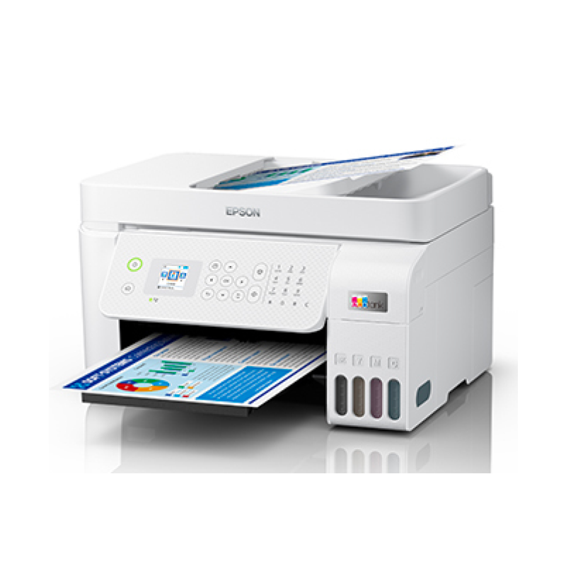 Epson EcoTank L5296 Wireless All-in-One A4 Ink Tank Printer with ADF - Home Office Printing, Scanning & Copying Solution for Small Businesses