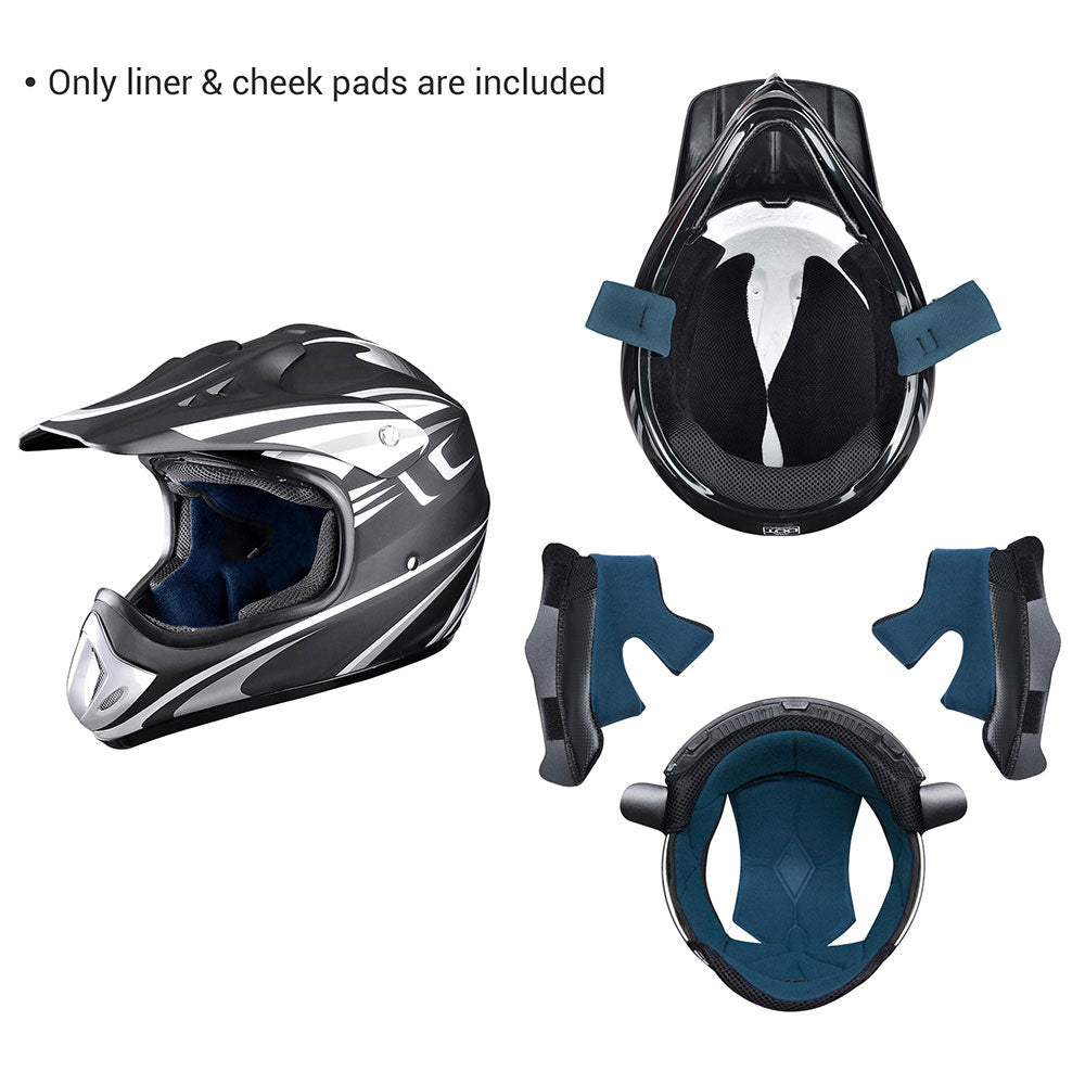 TheLAShop H VEN30 Helmet Liner & Cheek Pads Set - Comfortable Military Helmet Accessories for Tactical, Airsoft & Outdoor Activities