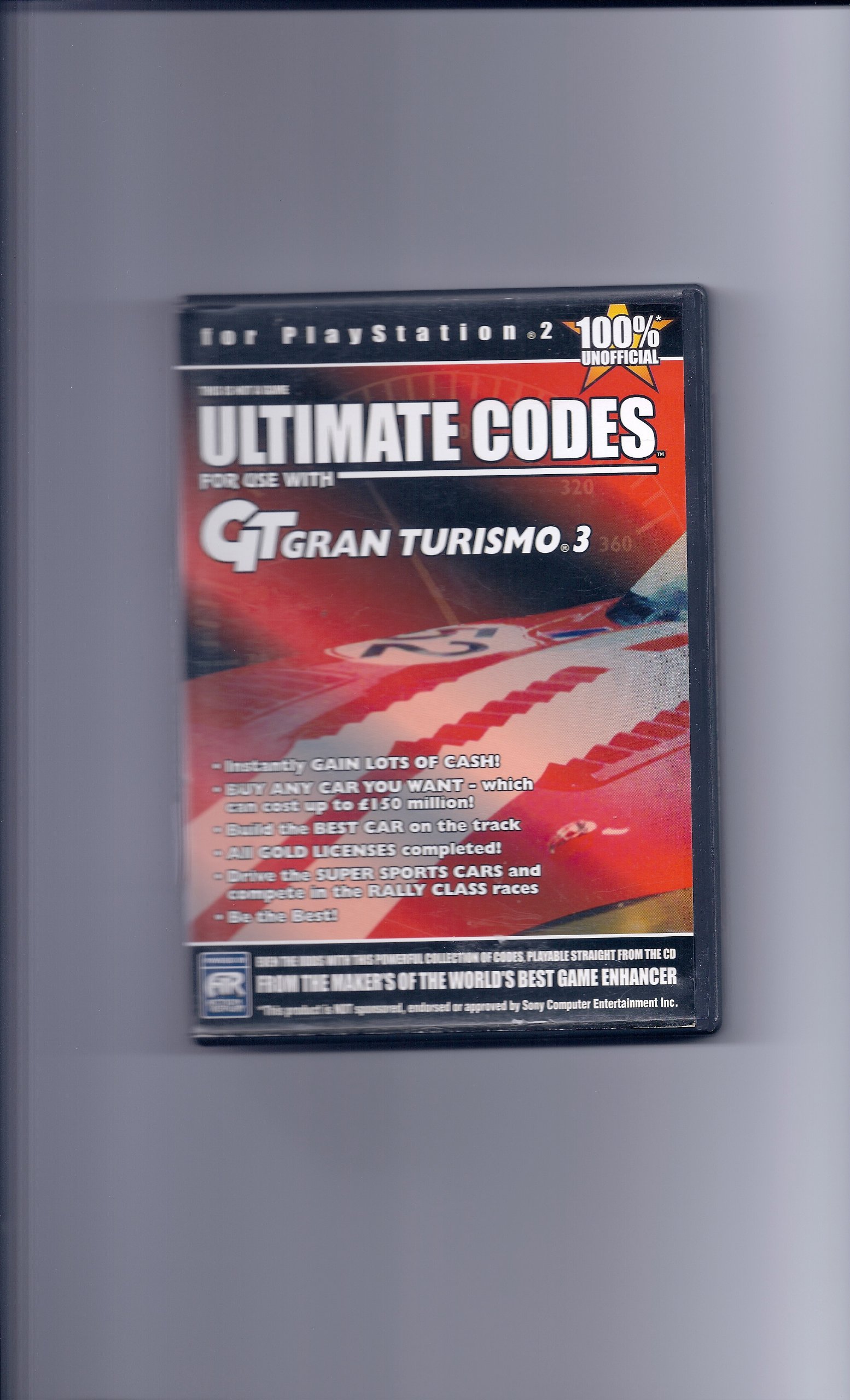 Ultimate Codes for Gran Turismo 3 - PlayStation 2 Game | Cheats, Unlocks & Secrets | Perfect for Racing Game Fans & PS2 Collectors