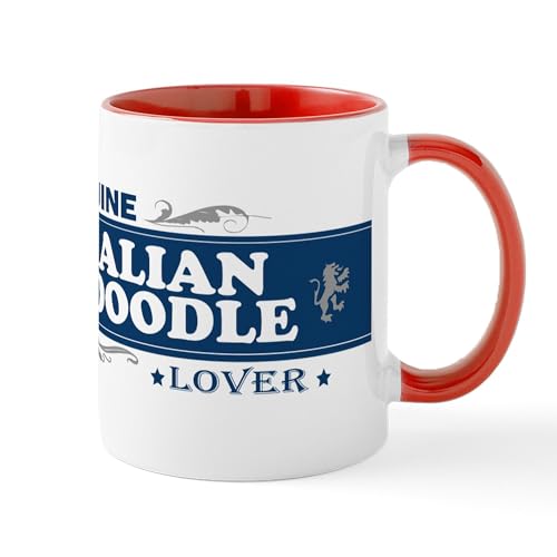 White/Red Inside - AUSTRALIAN LABRADOODLE Mug
