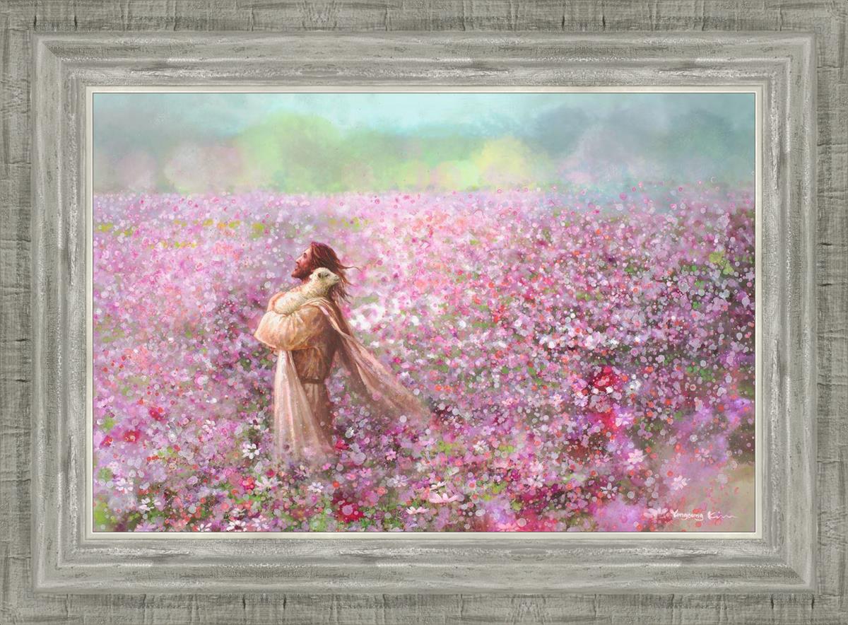 Calming Embrace By Yongsung Kim - Premium Korean Home Decor Wall Art - Perfect for Living Room, Bedroom & Office Decor