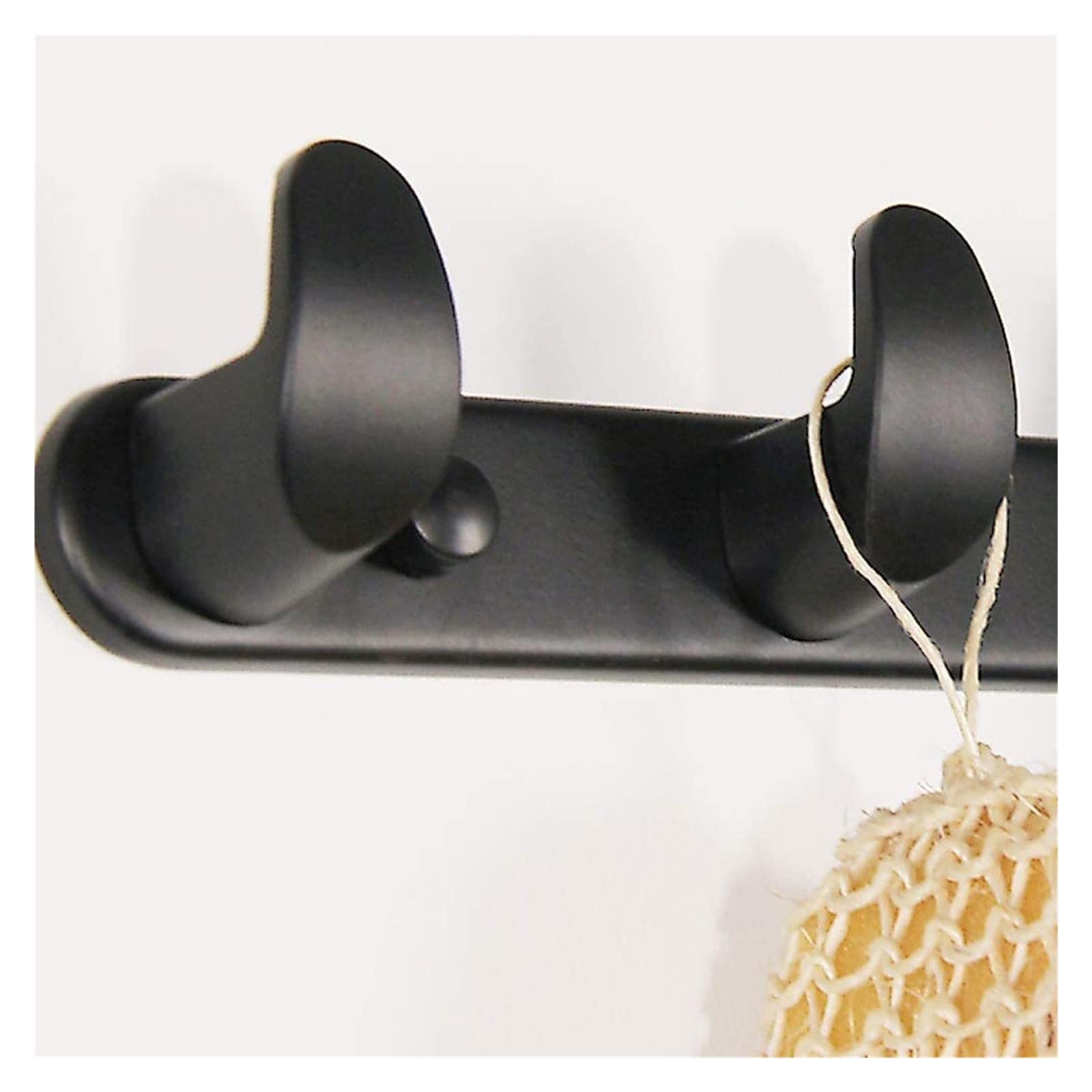 5-Hook Wall Mount Coat Rack - Heavy Duty Metal Coat Hanger for Jackets, Hats, Keys & Towels - Space Saving Closet Organizer for Bedroom, Entryway & Bathroom Storage