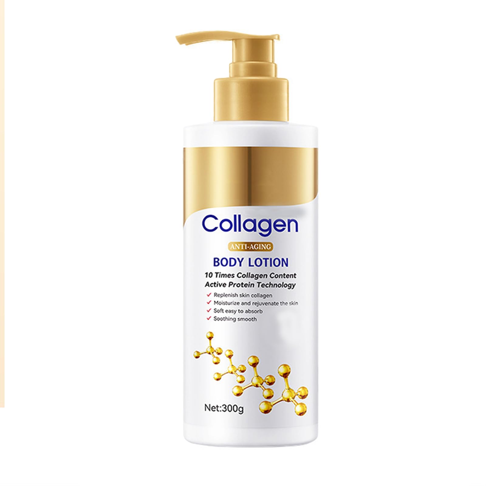 Sadoer Collagen Body Lotion - Deep Moisturizing & Skin Tightening Cream for Hydration - 300g (2 Pack) - Perfect for Dry Skin Care & Anti-Aging Body Treatment