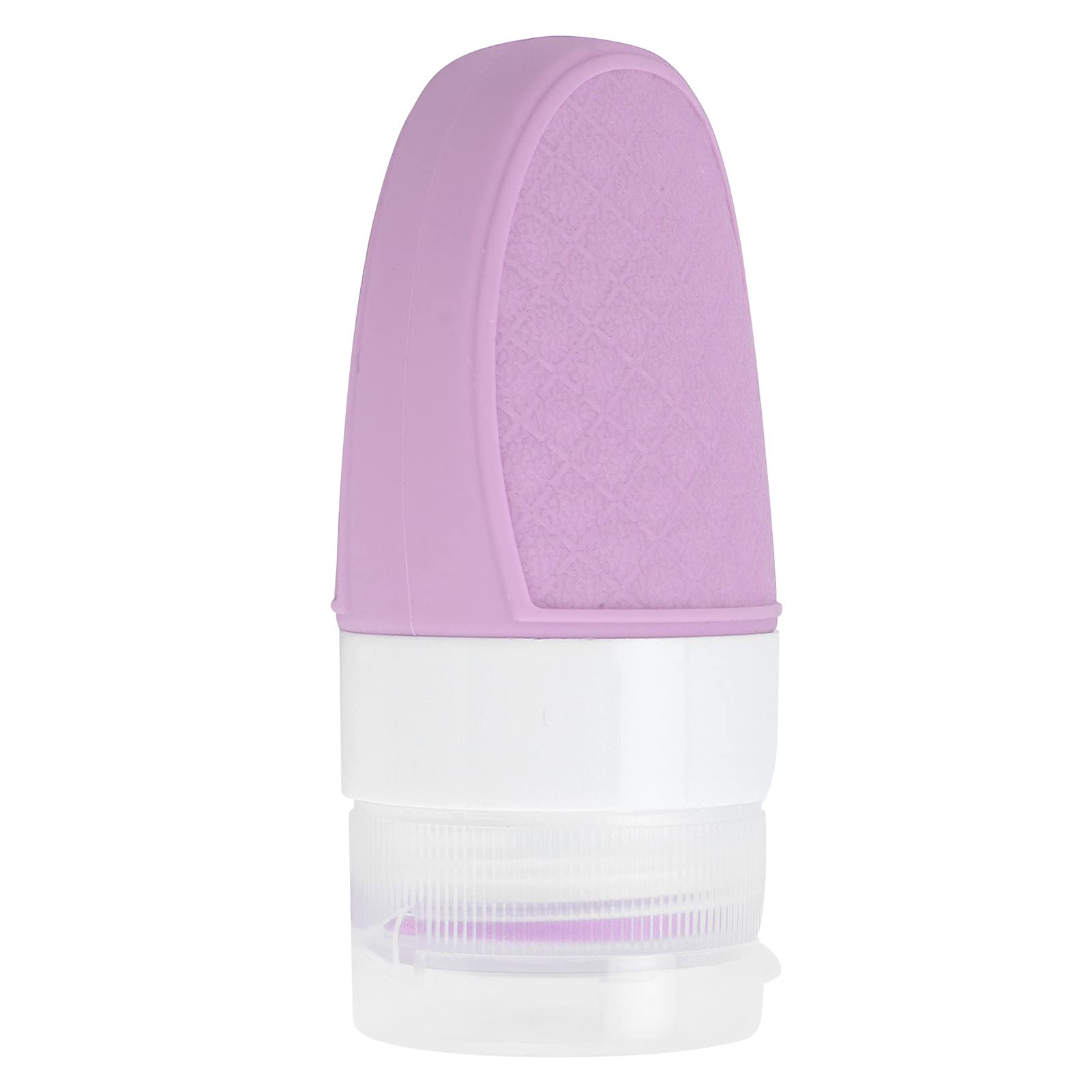 Travel Size Cosmetic Bottles Set - Leak Proof Purple Containers for Shampoo, Lotion & Toiletries | Perfect for Air Travel, Gym & Vacation Essentials