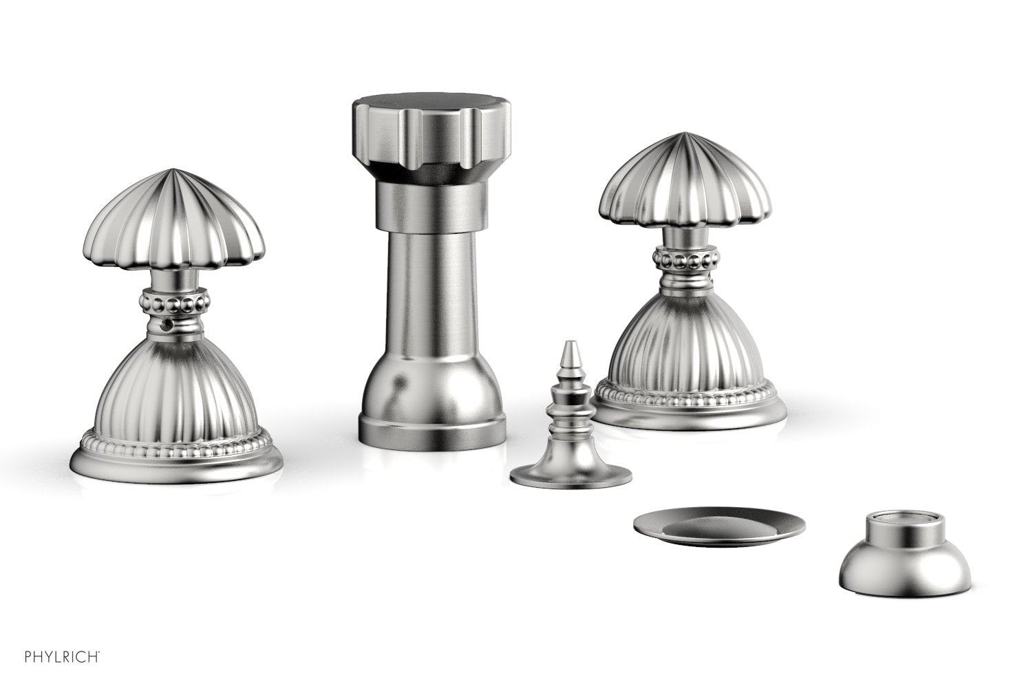 Premium Georgian & Barcelona Style 4-Hole Bidet Faucet Set K4361 - Modern Bathroom Upgrade for Hygiene & Comfort