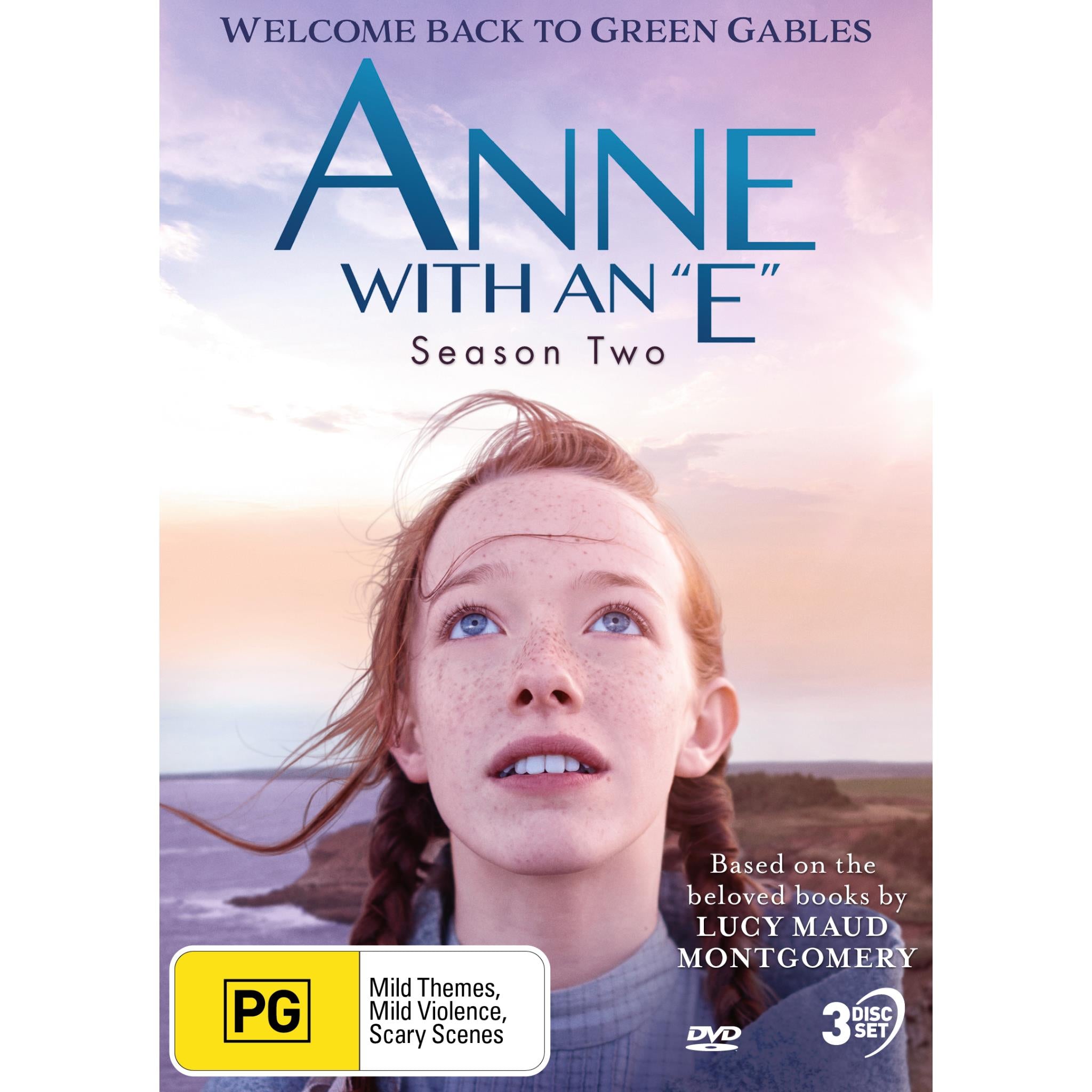 Anne With An E Season 2 DVD | Complete TV Series Box Set | Award-Winning Canadian Drama | Perfect for Family Movie Nights & Book Lovers