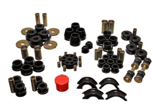 Energy Suspension 7.18101G Hyperflex Master Kit - Complete Polyurethane Bushing Set for Datsun 240Z - Improves Handling & Ride Comfort - Perfect for Classic Car Restoration & Performance Upgrades