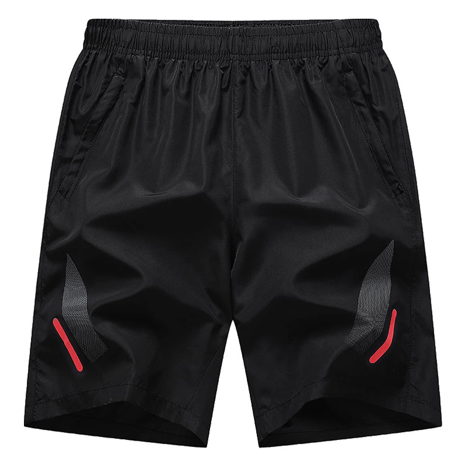Men's Elastic Waist Shorts - Comfortable Loose Fit Casual Shorts for Men - Large Size - Perfect for Summer, Gym, Lounge & Outdoor Activities