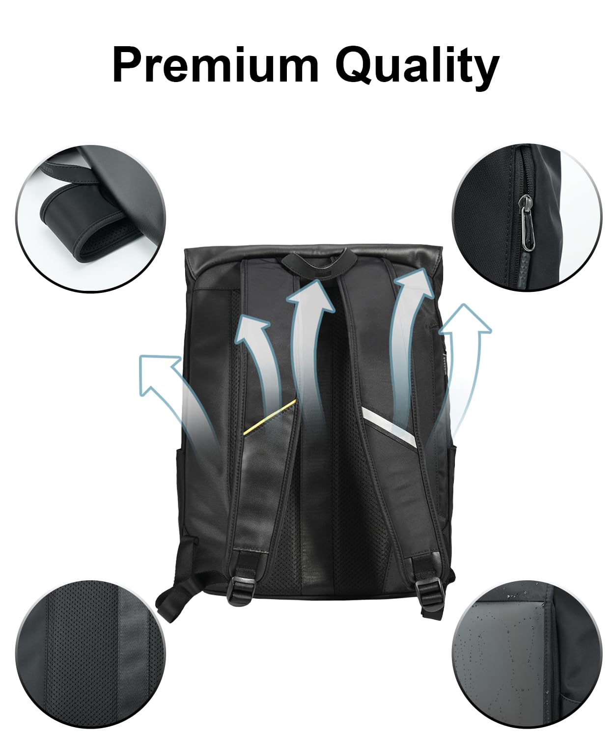Divoom Pixoo M LED Backpack - Customizable LED Display Bluetooth Backpack for Adults, Anime Rave, Motorcycle Riding, Concerts & Night Out - Smart Stylish Functional Daypack with App Control
