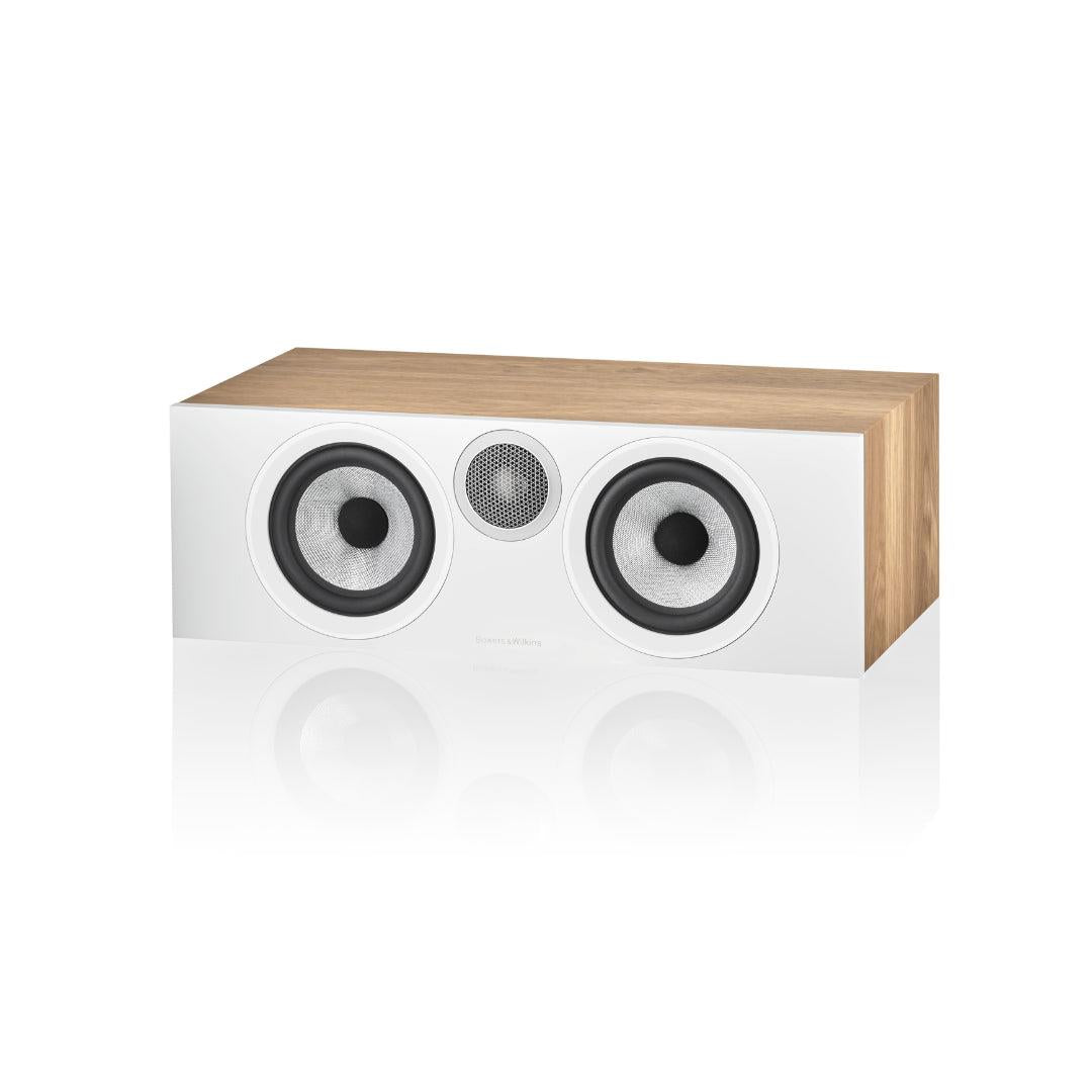 B&W HTM6 S3 Oak Center Channel Speaker - Premium B-Stock for Home Theater & Audio Systems | Perfect for Surround Sound & Movie Nights