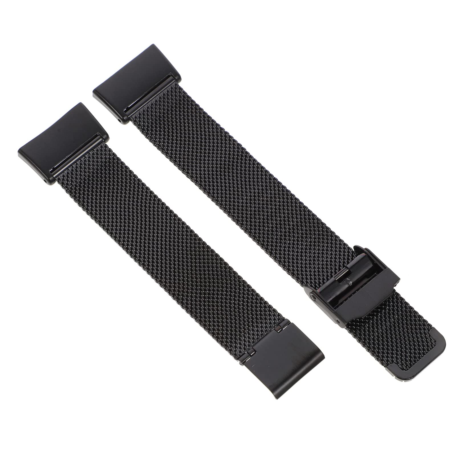 Adjustable Metal Watch Band Strap - Replacement Stretch Wristband Bracelet Compatible with Redmi Watch & Mi Watch Lite (Black) | Perfect for Workouts, Office Wear & Everyday Use