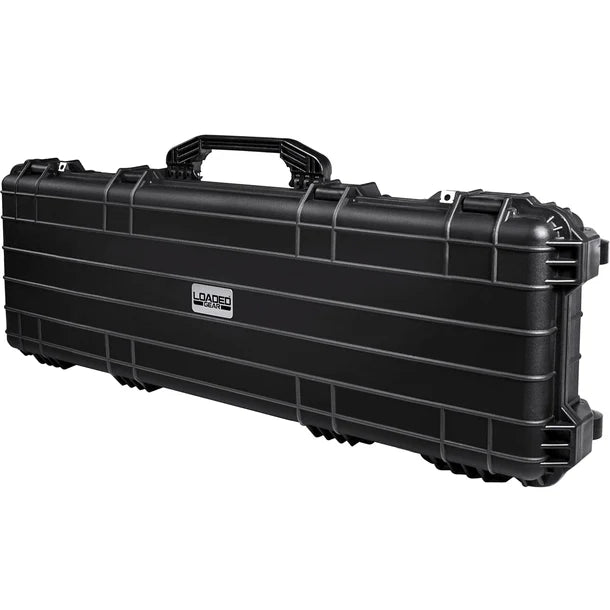 Barska BH12160 Loaded Gear Watertight 44 Hard Rifle Case with Wheels AX 600 - Durable Gun Storage for Travel & Range Shooting - Perfect for Firearm Transport & Secure Protection