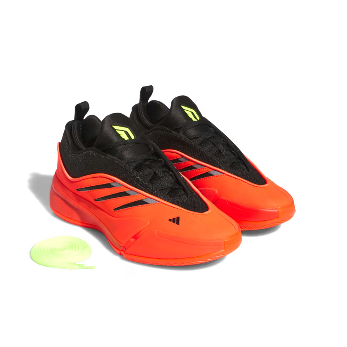 Dame 9 Low 'Black Solar Red' Basketball Shoes - Men's High-Performance Sneakers for Court Play & Street Style