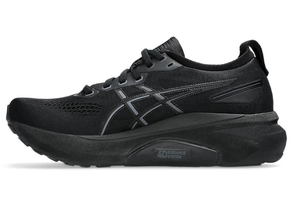ASICS Women's Gel-Kayano 31 Running Shoes - Black/Black (B Width) | Stability & Cushion for Long-Distance Running, Jogging, Gym Workouts