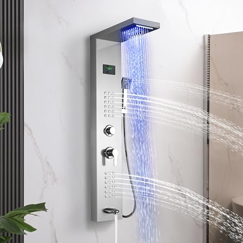 Brushed Nickel With LED