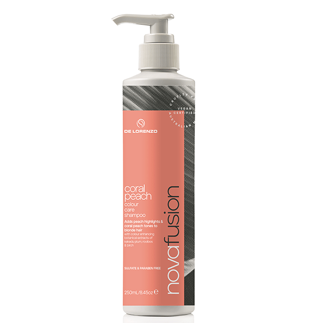 De Lorenzo NovaFusion Shampoo for Color-Treated Hair - Sulfate-Free & Keratin-Infused Hair Care - Perfect for Daily Use & Salon-Quality Results at Home